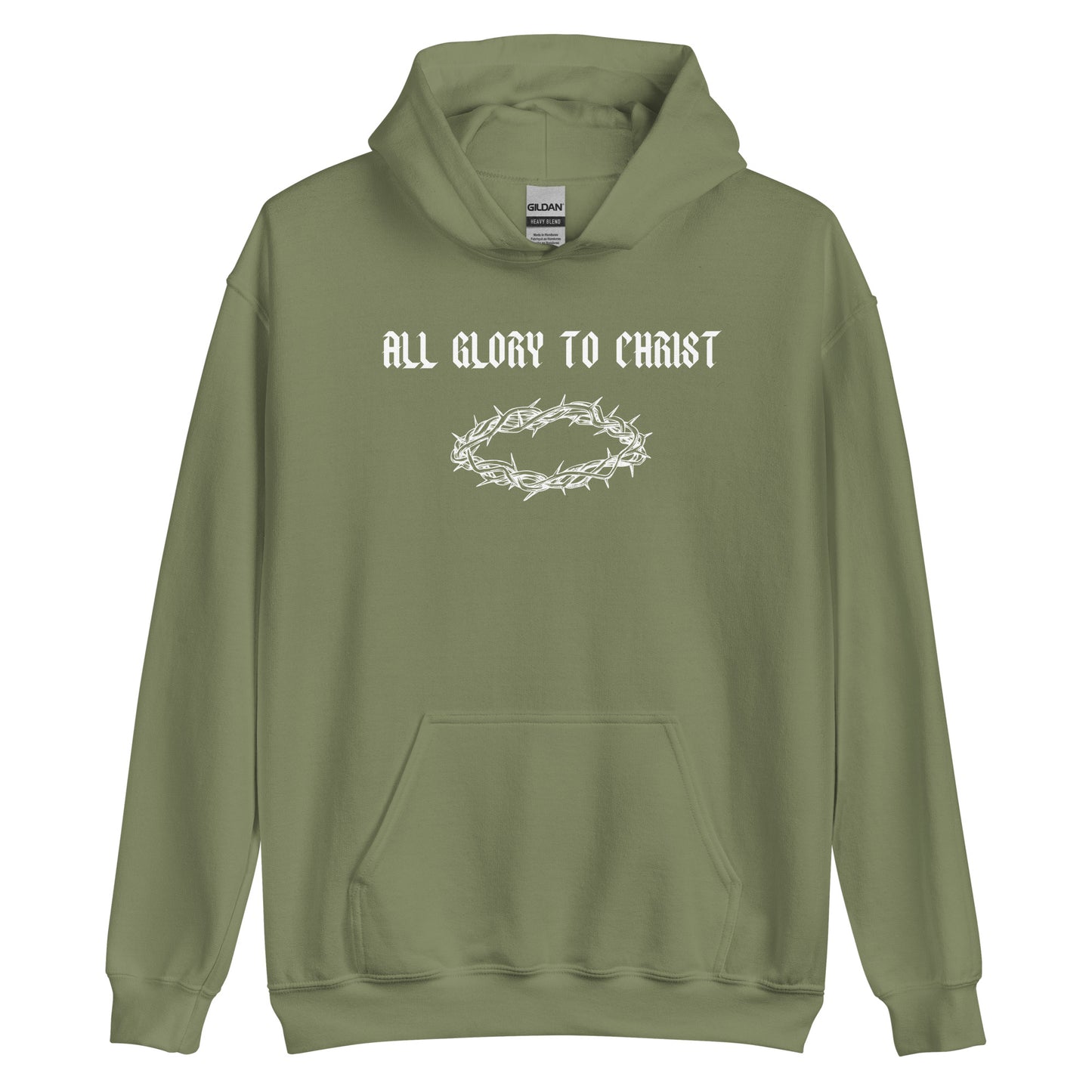 All Glory to Christ Premium Hoodie